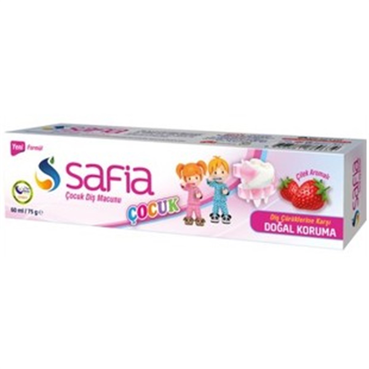 SAFİA ÇOCUK DİŞ MACUNU 75GR