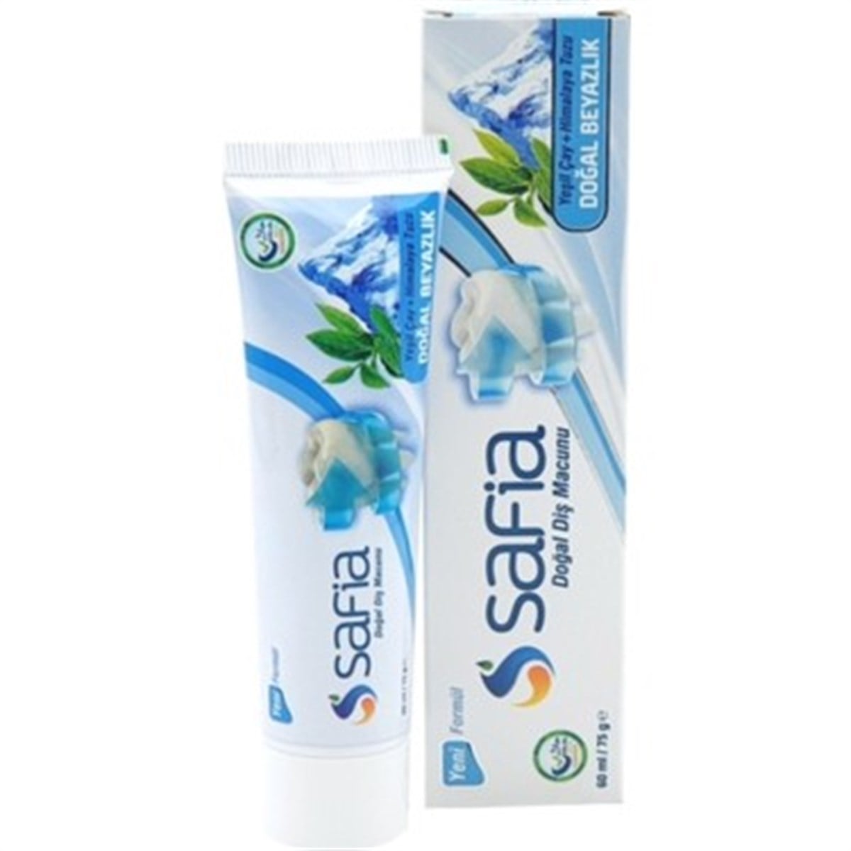 SAFİA DİŞ MACUNU DOĞAL BEYAZLIK 75GR