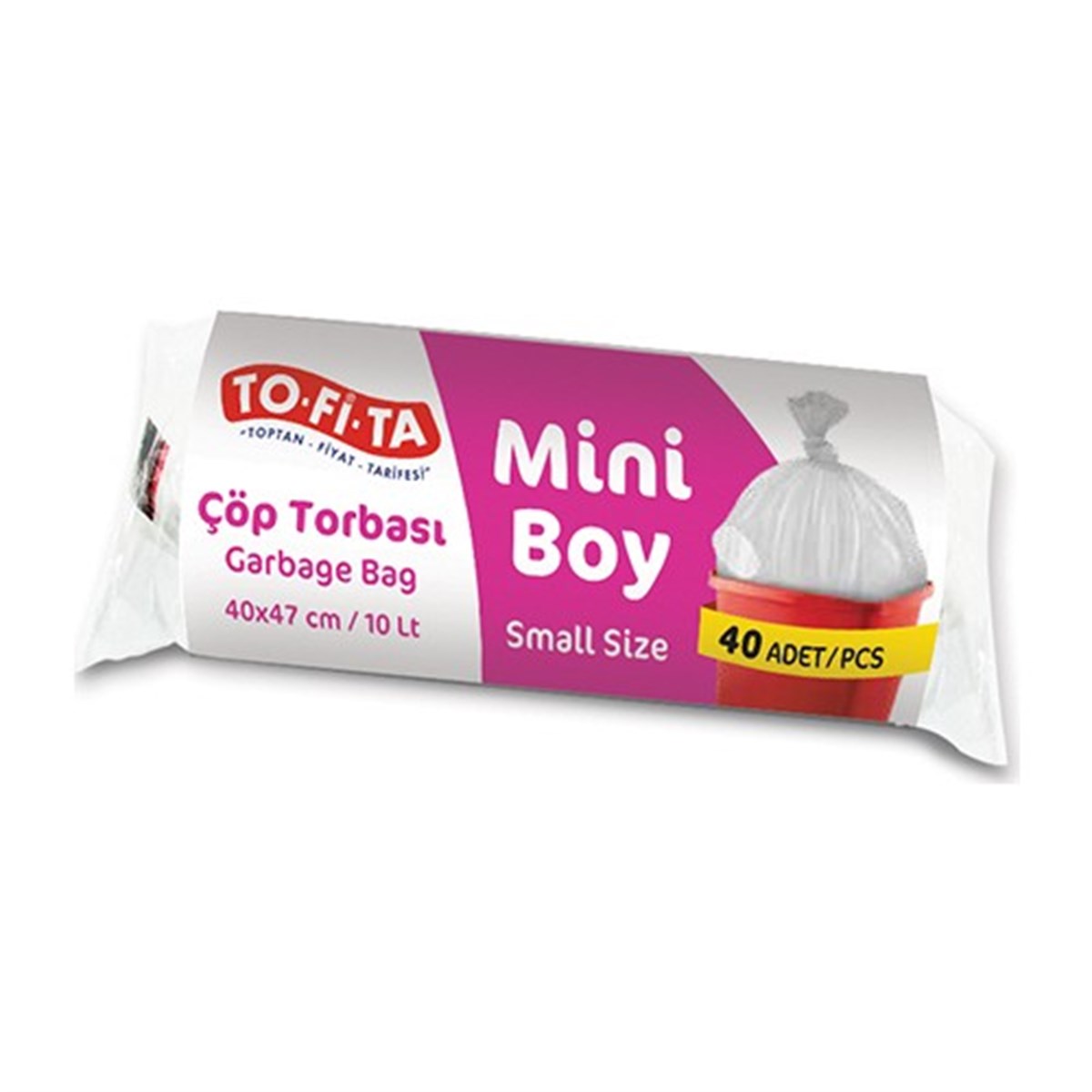 TOFİTA ÇÖP TORBASI MİNİ 40ADT