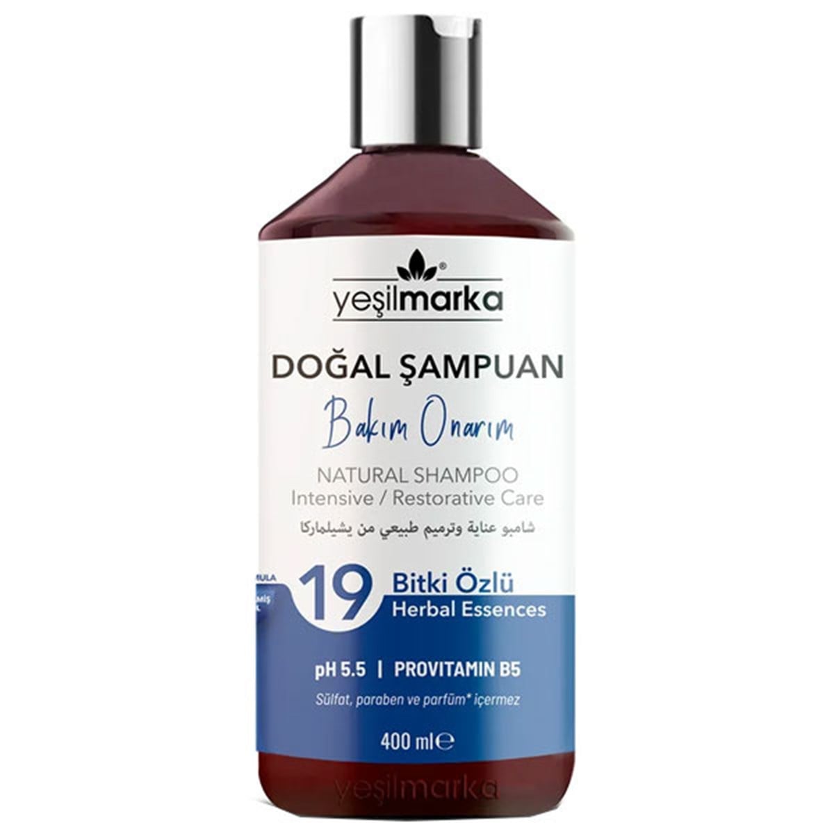 YEŞİL MARKA BAKIM ONARIM ŞAMPUANI 400ML