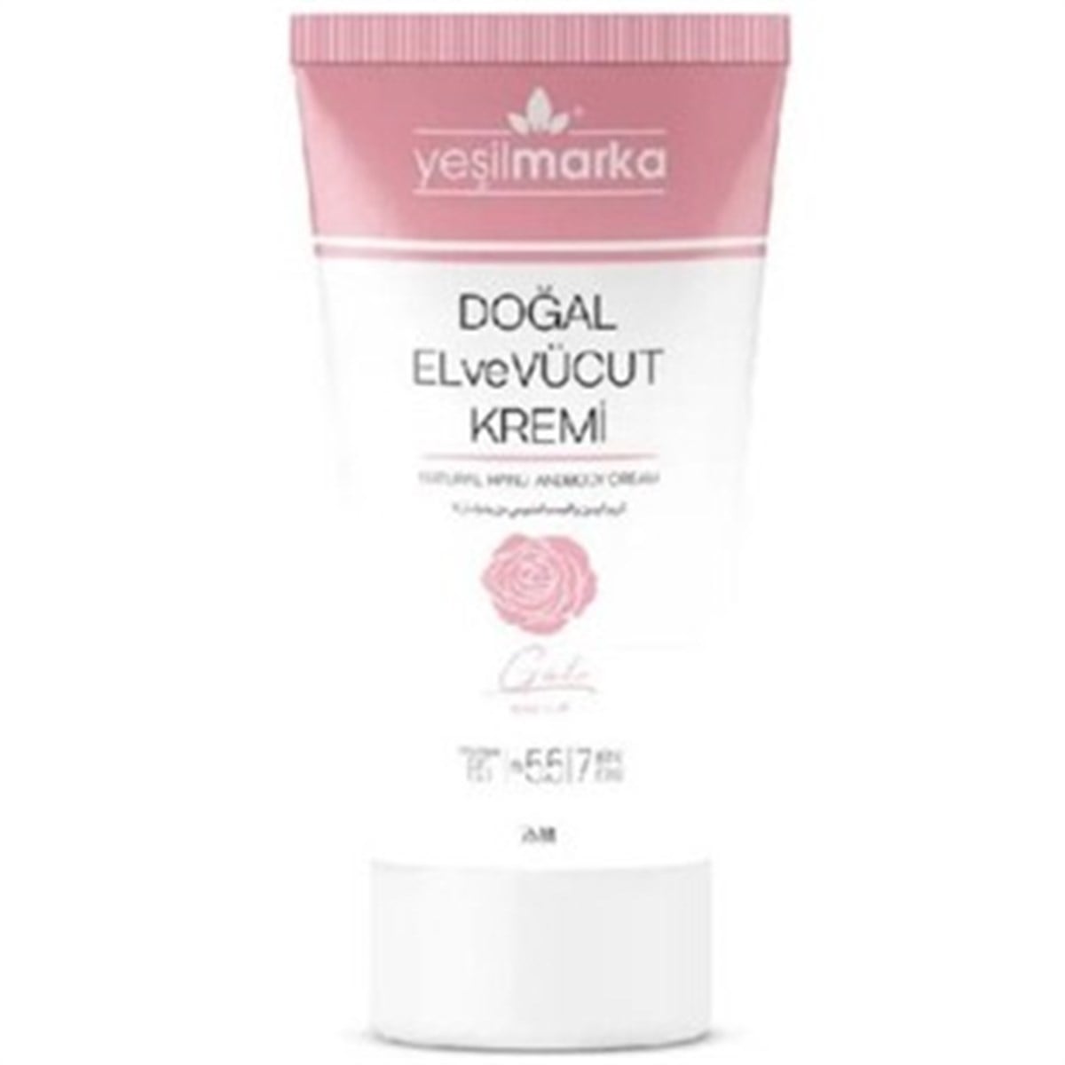 YEŞİL MARKA EL VE VÜCUT KREMİ GÜL 75ML