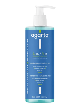 AGARTA AHA/BHA ARINDIRICI YÜZ TEMİZLEME JELİ 400 ML