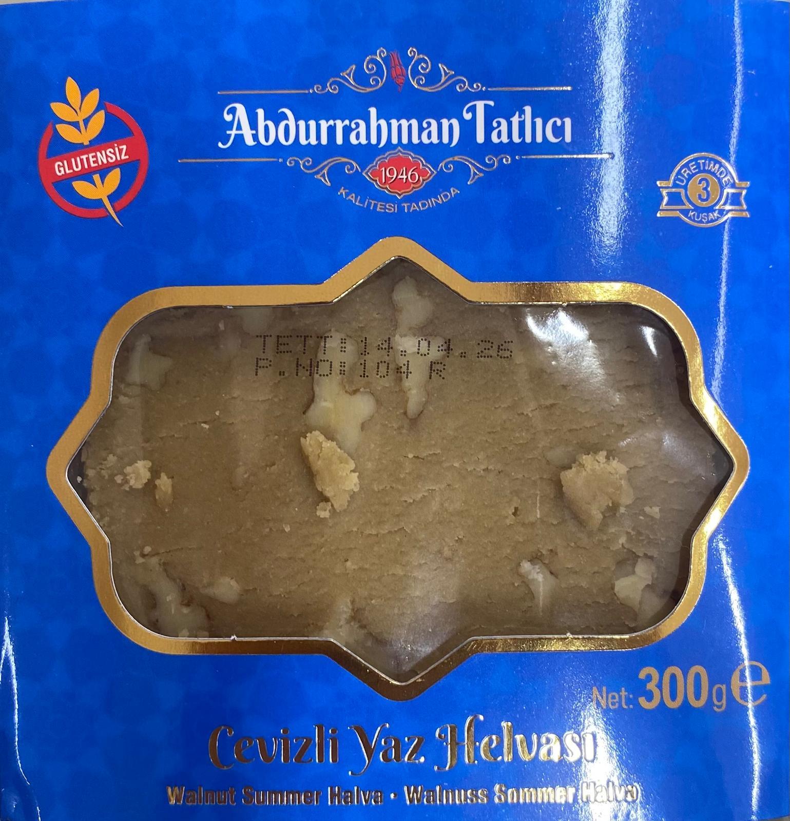 A.TATLICI CEVİZLİ YAZ HELVASI 300 GR