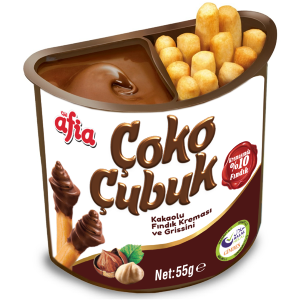 AFİA ÇOKO ÇUBUK 55G