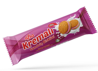 AFİA KREMALI BİSKÜVİ ÇİLEKLİ 60 GR