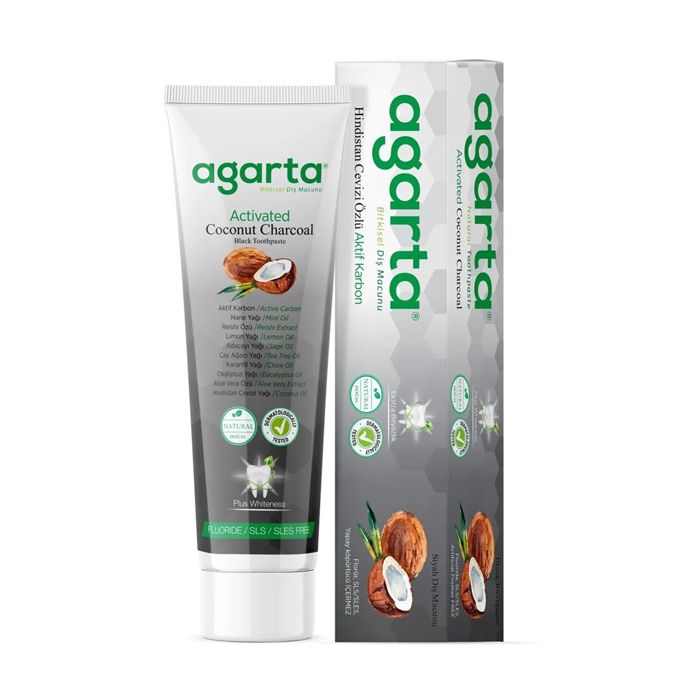 AGARTA AKTİF KARB.DİŞ MACUNU 100 ML