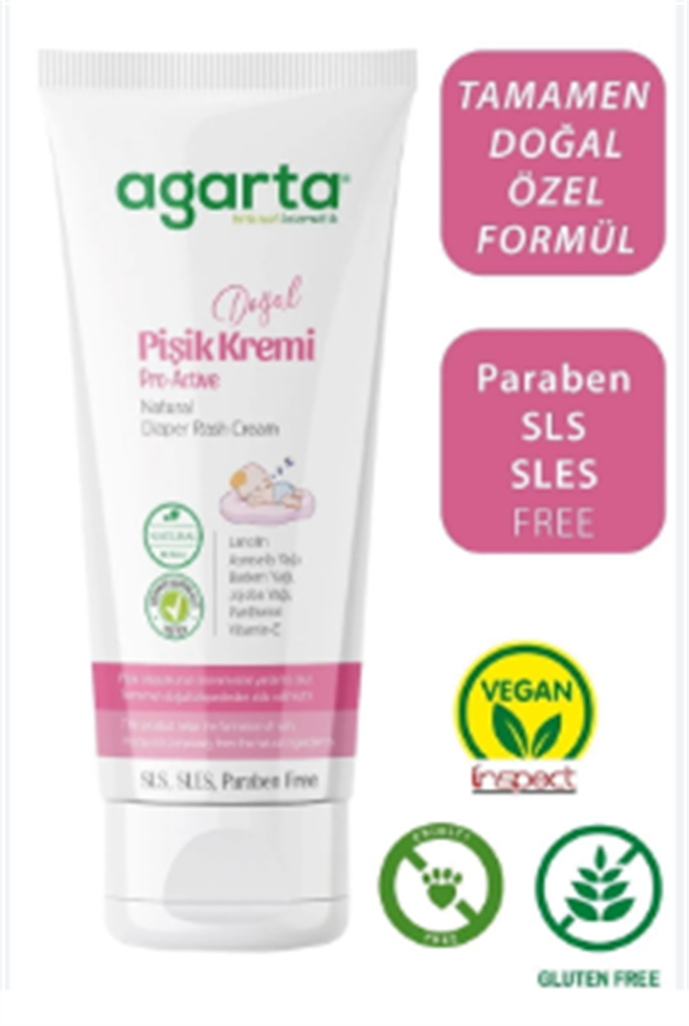AGARTA PİŞİK KREMİ 100ML