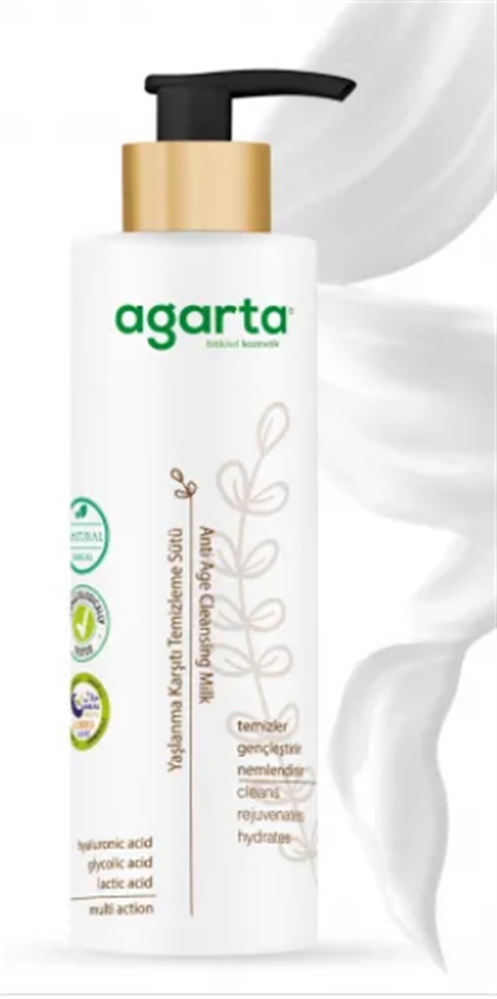 AGARTA YAŞLANMA KARŞITI TEM. SÜTÜ 225ML
