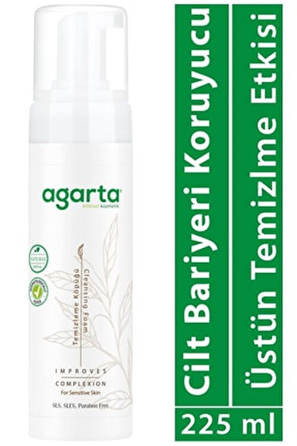 AGARTA YÜZ TEMİZLEME KÖPÜĞÜ 225ML