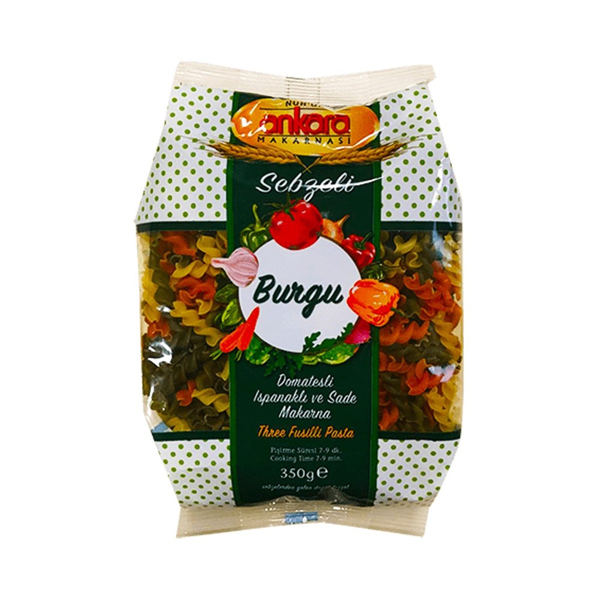 ANKARA MAK. SEBZELİ BURGU 350G