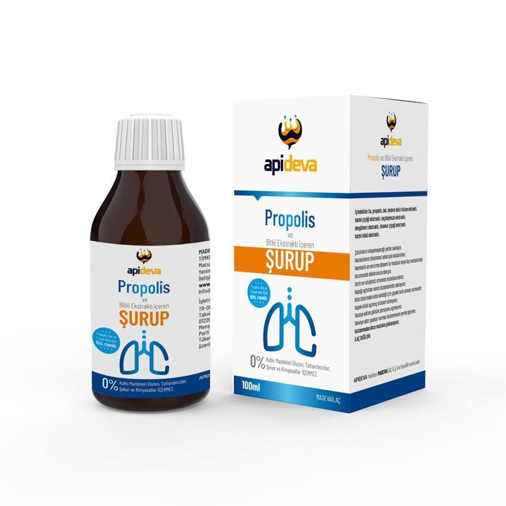 APİDEVA PROPOLİS ŞURUP 100ML
