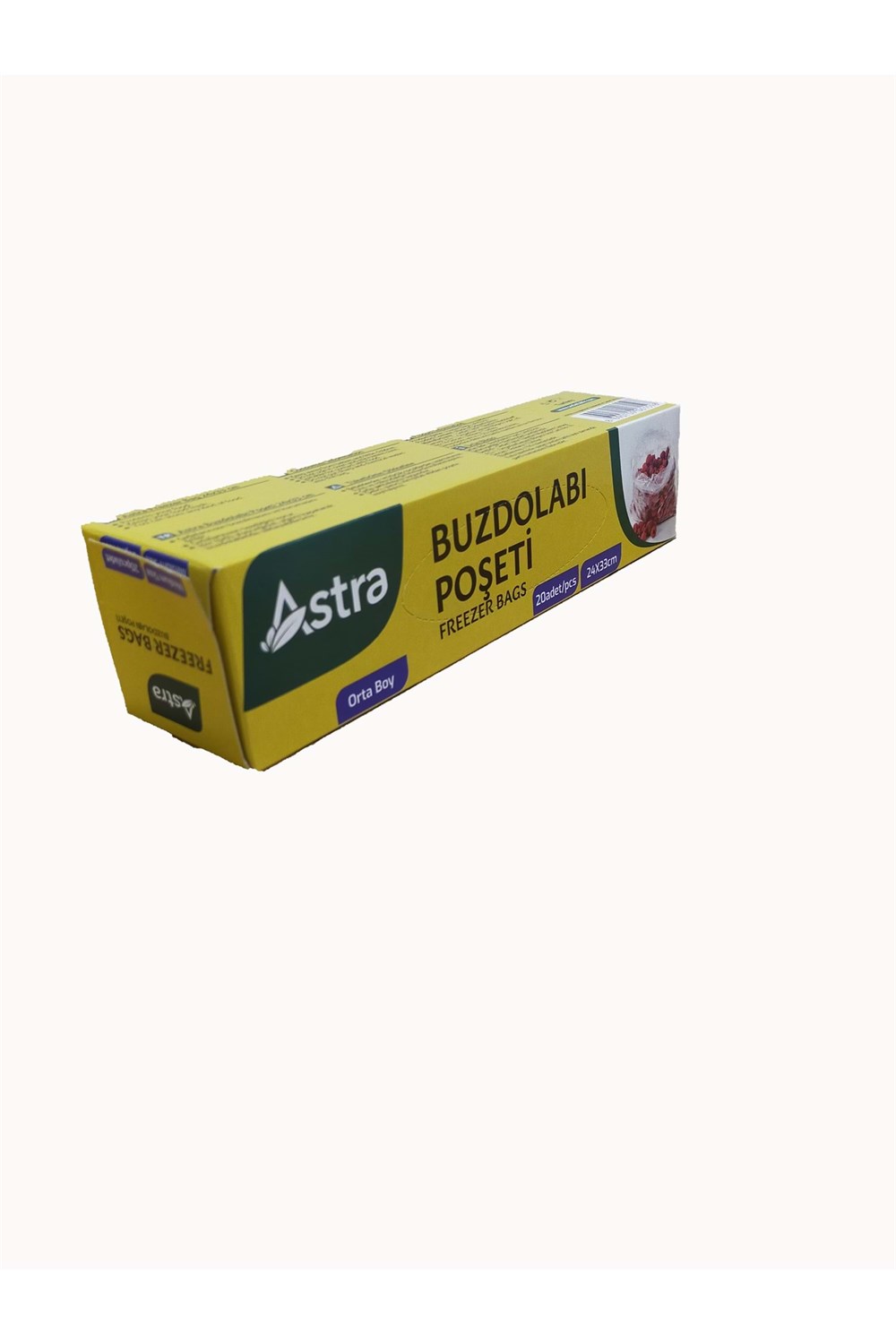 ASTRA BUZDOLABI POŞETİ ORTA 20 ADET