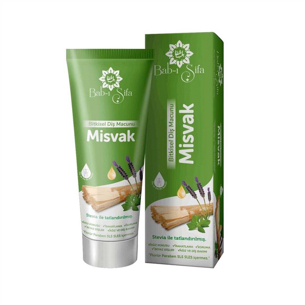 BAB-I ŞİFA DİŞ MACUNU MİSVAK 100ML