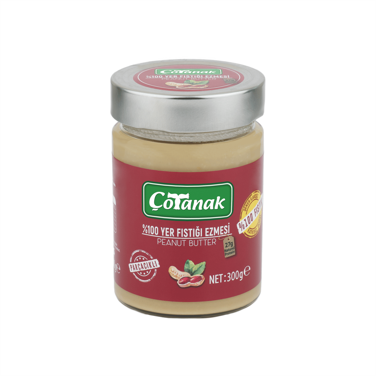 ÇOTANAK %100 FISTIK EZMESİ 300G