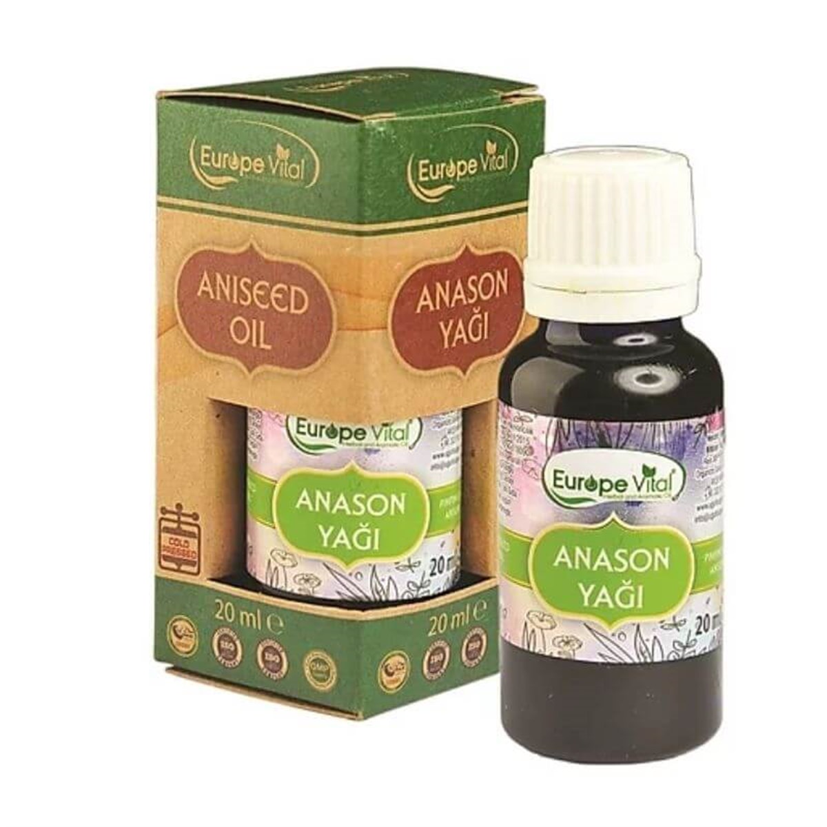 EUROPE VİTAL ANASON YAĞI 20ML