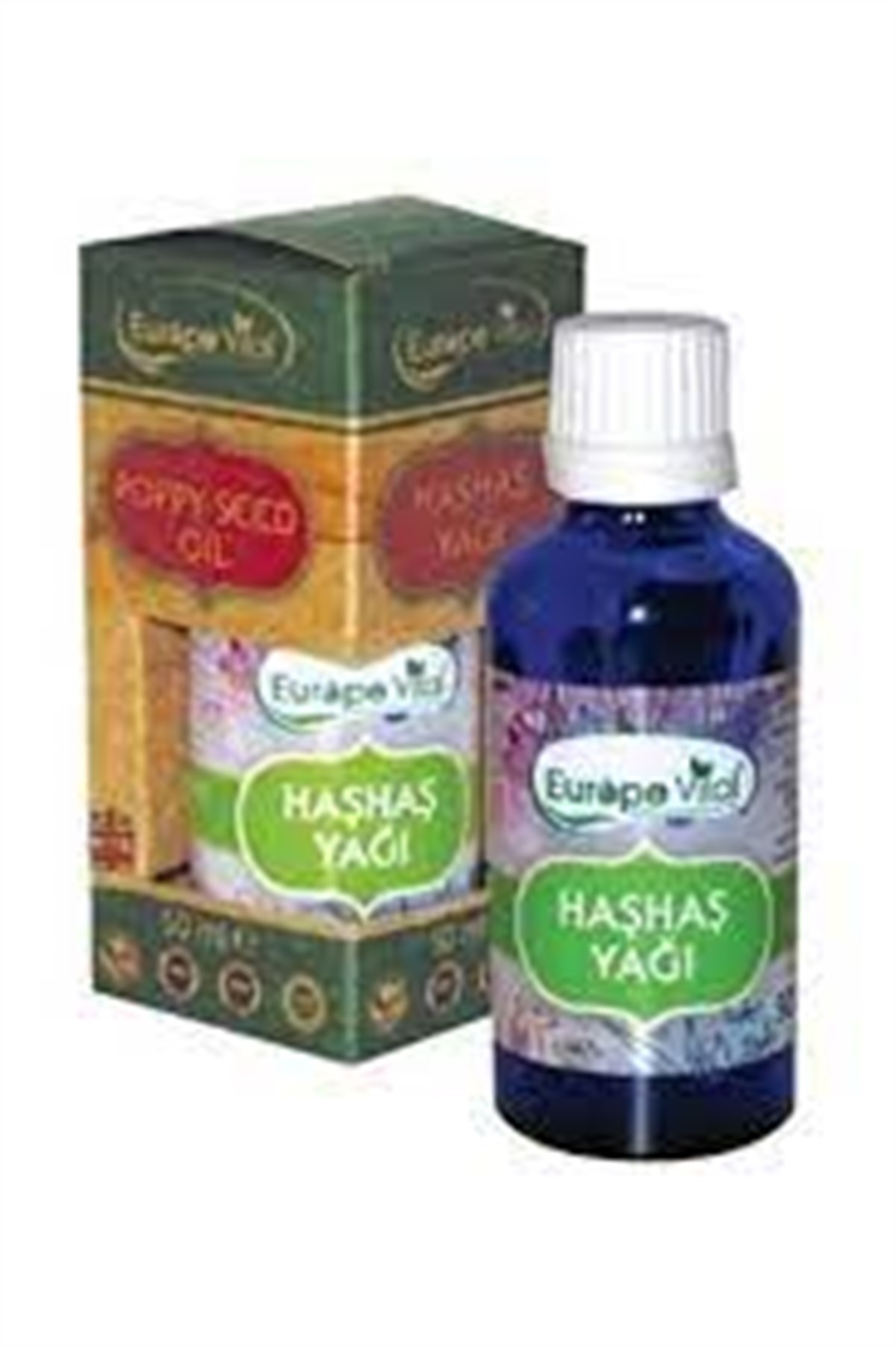 EUROPE VİTAL HAŞHAŞ YAĞI 50ML