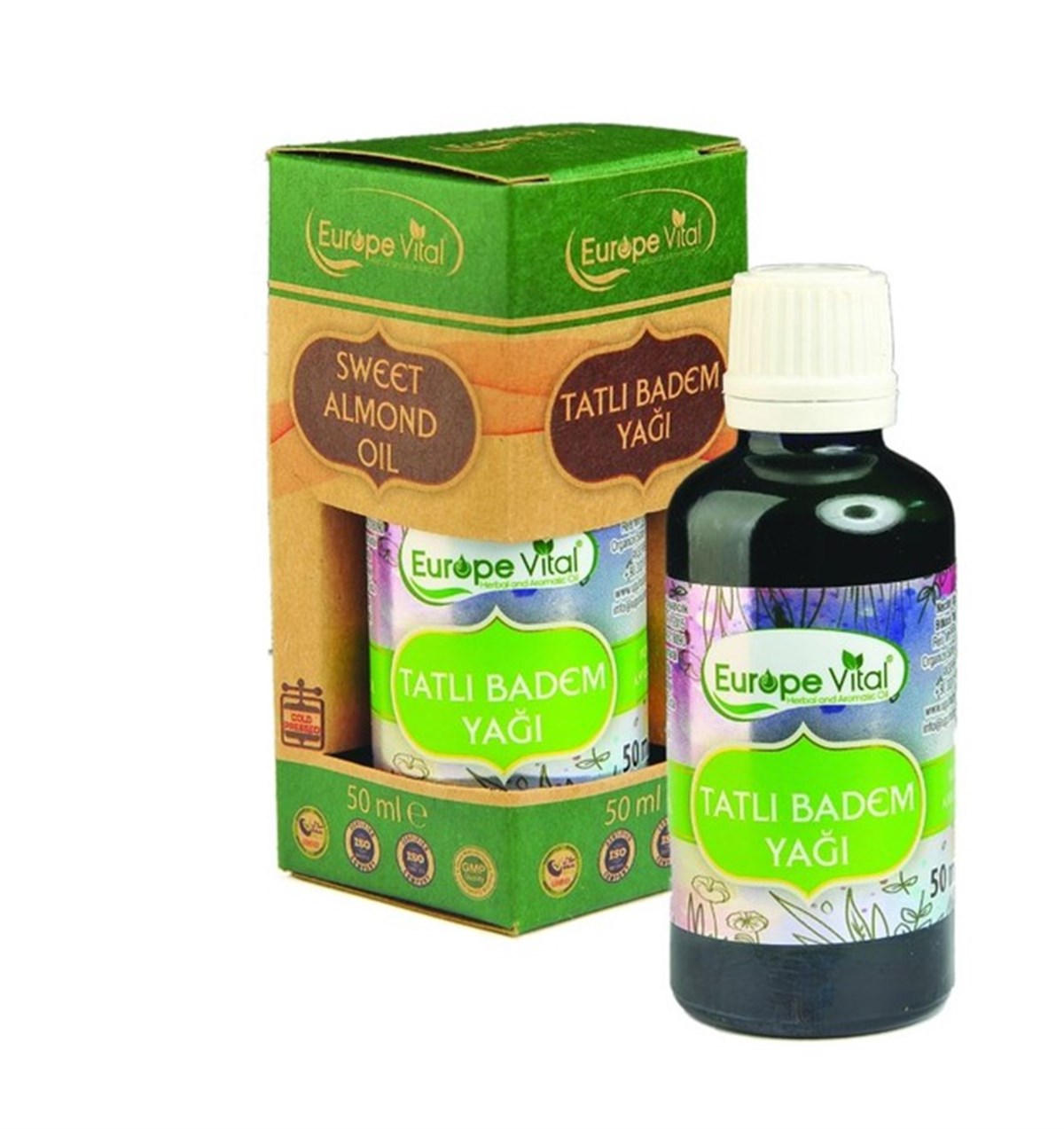 EUROPE VİTAL TATLI BADEM YAĞI 50 ML
