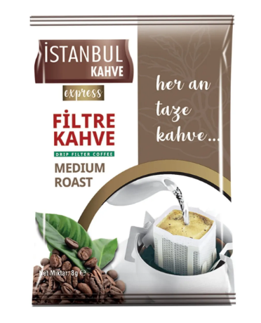 İSTANBUL KAHVE FİLTRE KAHVE 8G