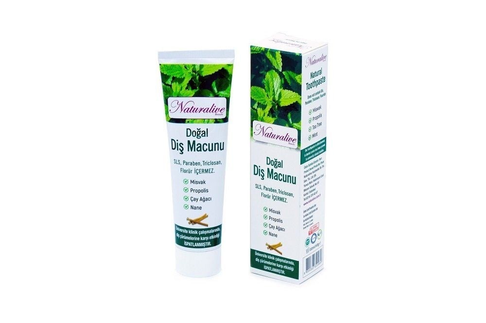 NATURALİVE DOĞAL DİŞ MACUNU 140G