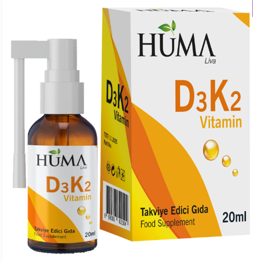 NATURALİVE HÜMA D3K2 VİT 20ML
