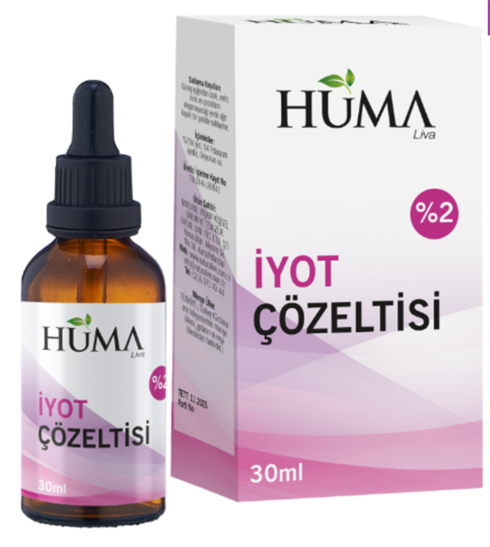 NATURALİVE HÜMA İYOT ÇÖZELTİSİ 30ML