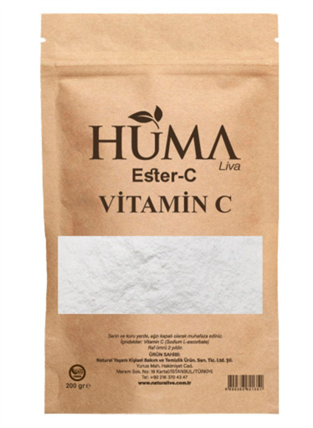 NATURALİVE HÜMA VİTAMİN C 200G