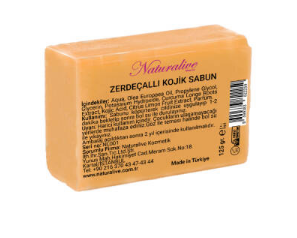 NATURALİVE ZERDEÇALLI KOJİK SABUN 125 GR
