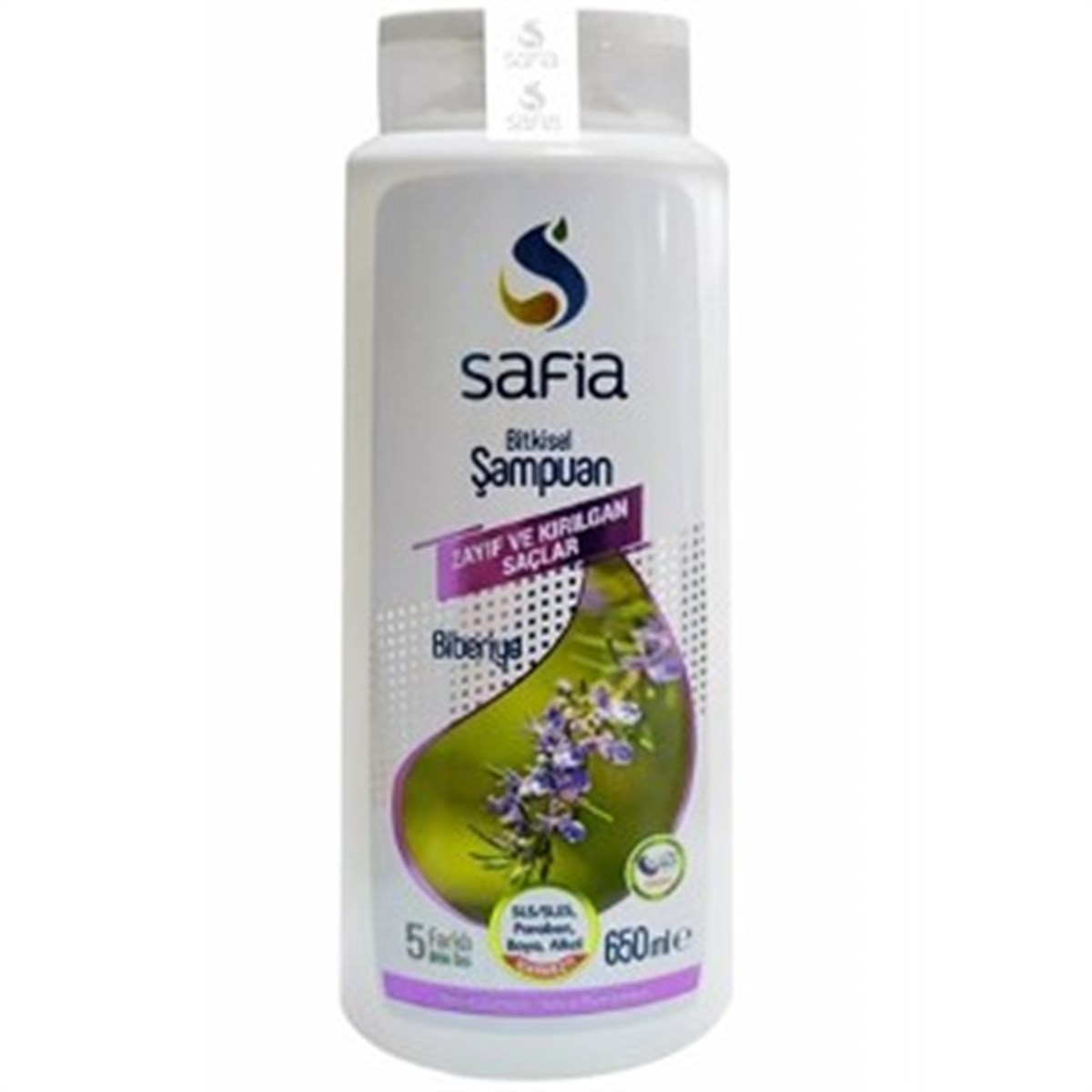SAFİA ŞAMPUAN ZAYIF&KIRILGAN SAÇLAR 650ML