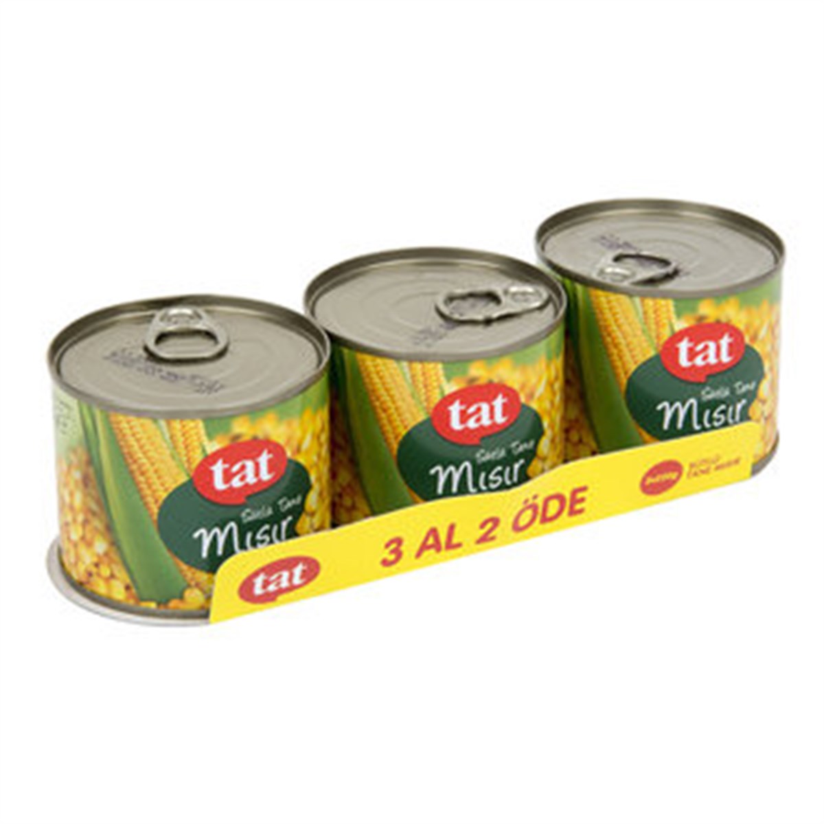 TAT HAŞLANMIŞ MISIR 3 LÜ PAKET
