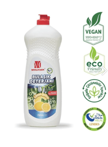 WORLDCHEM ELDE BULAŞIK DETERJANI 750ML
