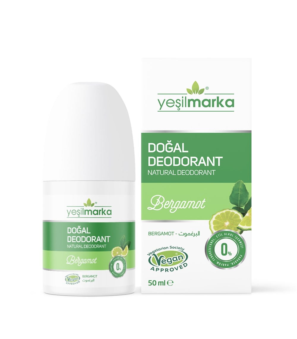 YEŞİL MARKA DEODORANT BERGAMOT 50ML