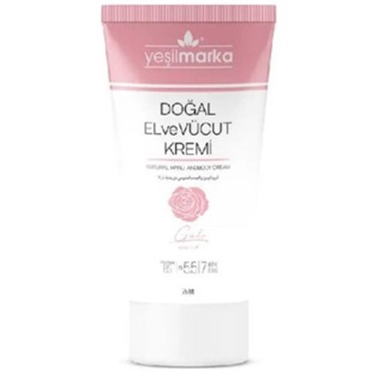 YEŞİL MARKA EL VE VÜCUT KREMİ GÜL 75ML