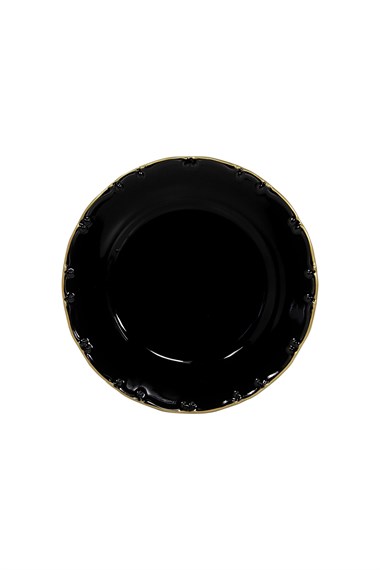 Porselen 24 Parça Yemek Takımı - Hemera Black