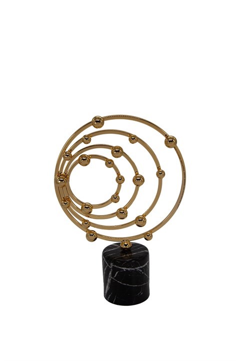 Dekoratif Gold Obje - Spiral