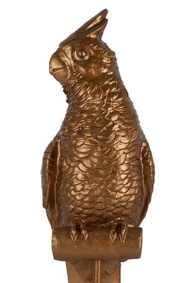 Ayaklı Gold Sultan Papağanı Biblo