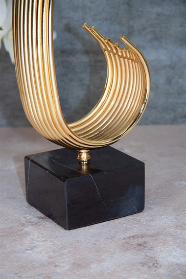 Dekoratif Gold Obje - Vertical Strip