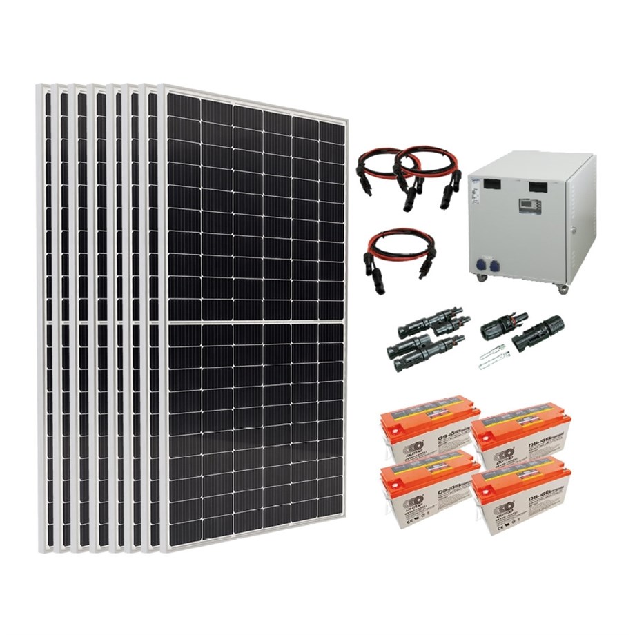 5 Panelli 3000W/24V Off-Grid Set