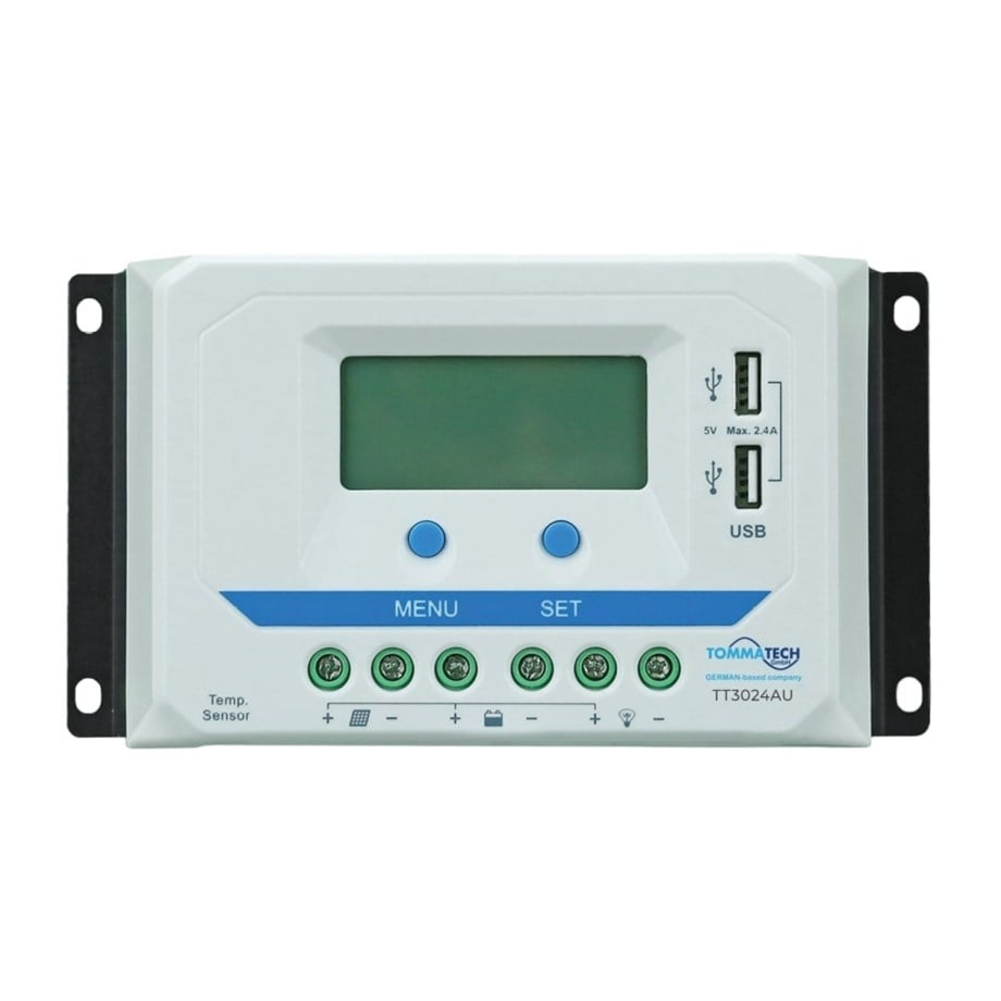 TommaTech 20A 12/24V PWM Şarj Kontrol Chz.