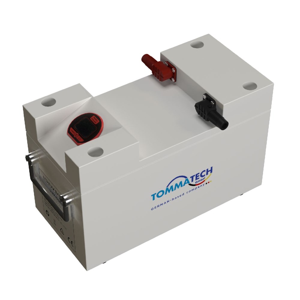 TommaTech 25.6V-200Ah LiFePO4 Lityum Batarya