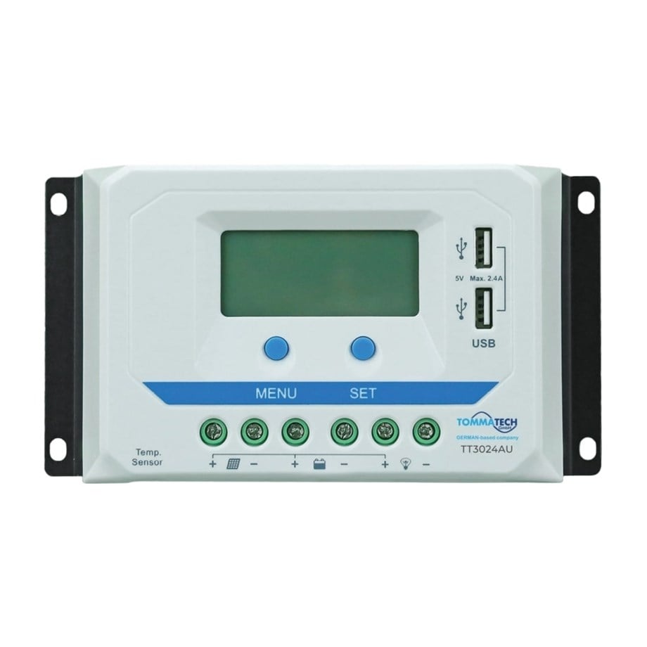 TommaTech 30A 12/24V PWM Şarj Kontrol Chz.