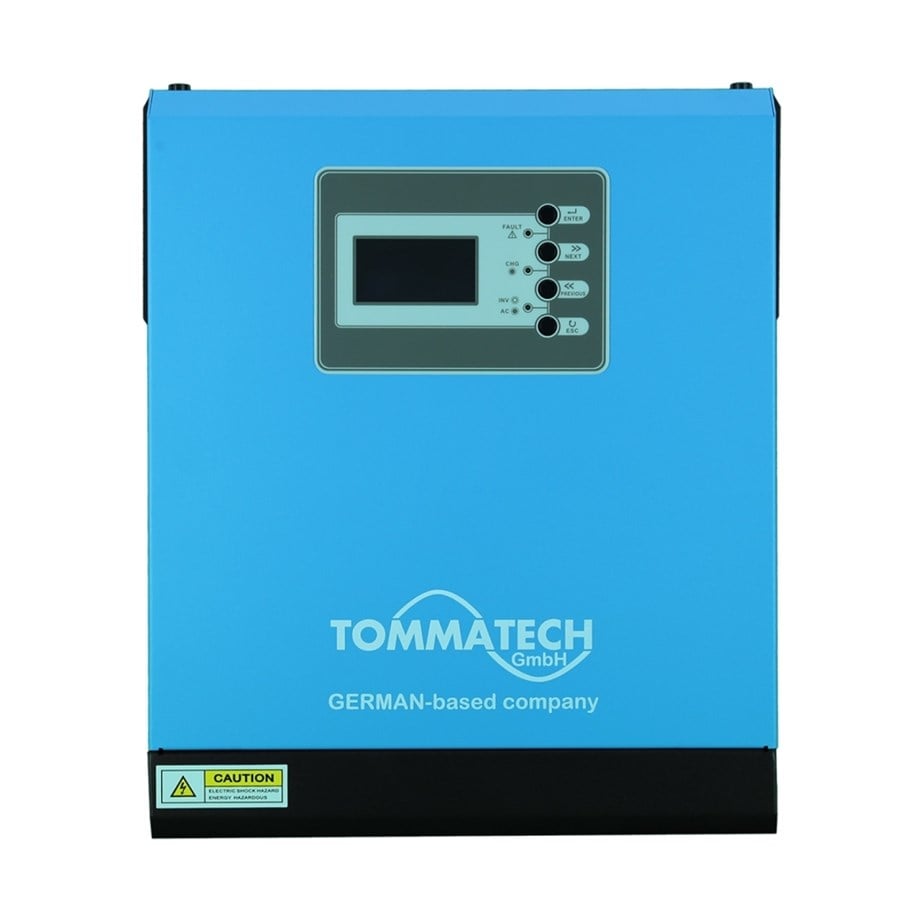 TommaTech New 3K 3000 Watt 24V 1Faz Akıllı İnverter Çevirici İnvertör
