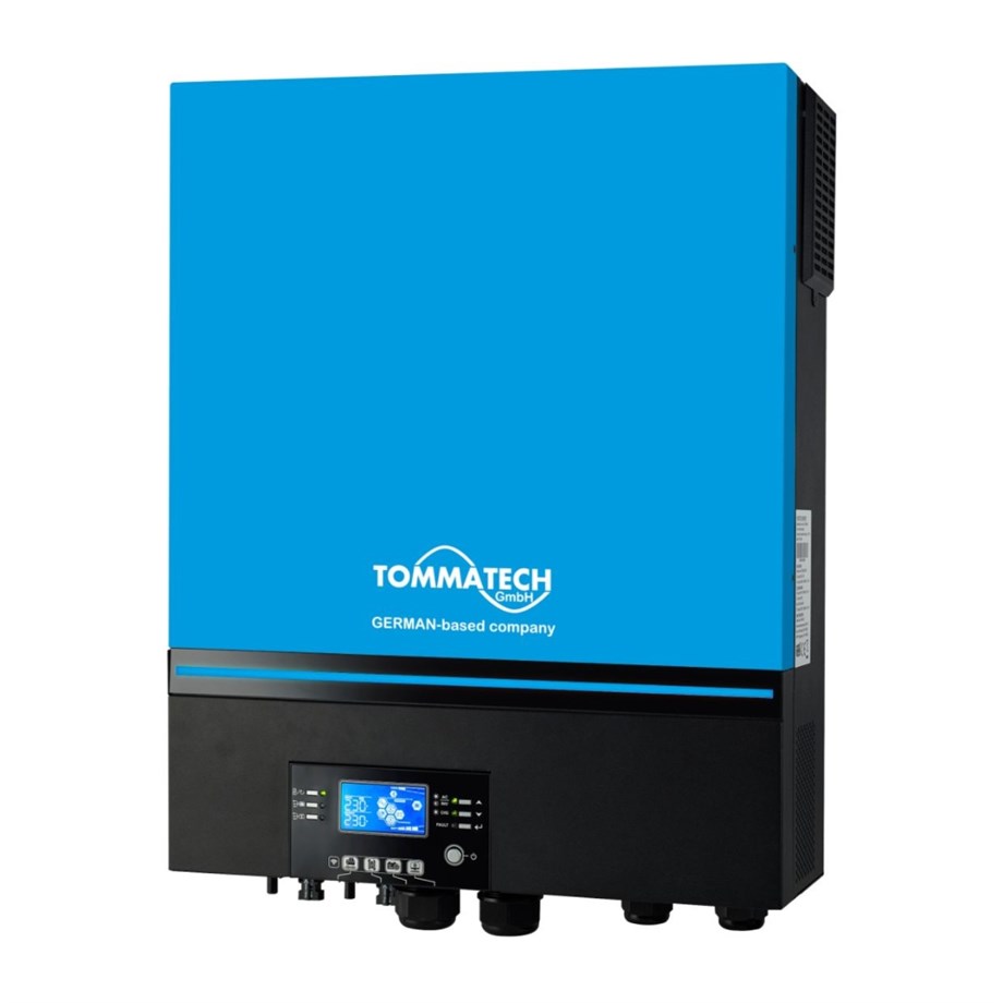 TommaTech Plus 7.2K 48V MPPT 1Faz Akıllı İnverter Çevirici İnvertör