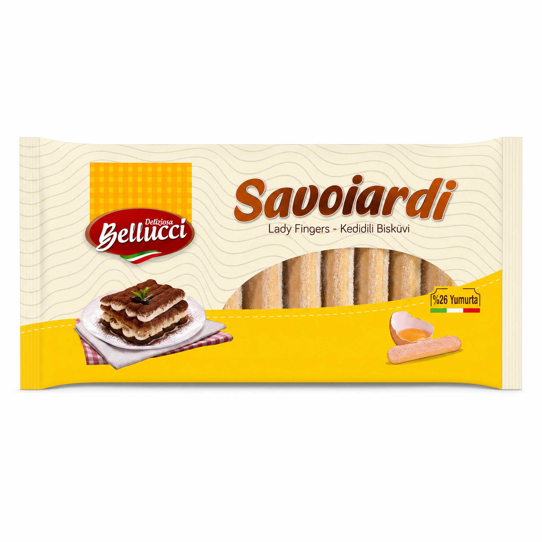 BELLUCCİ SAVOİARDİ KEDİ DİLİ 200 GR