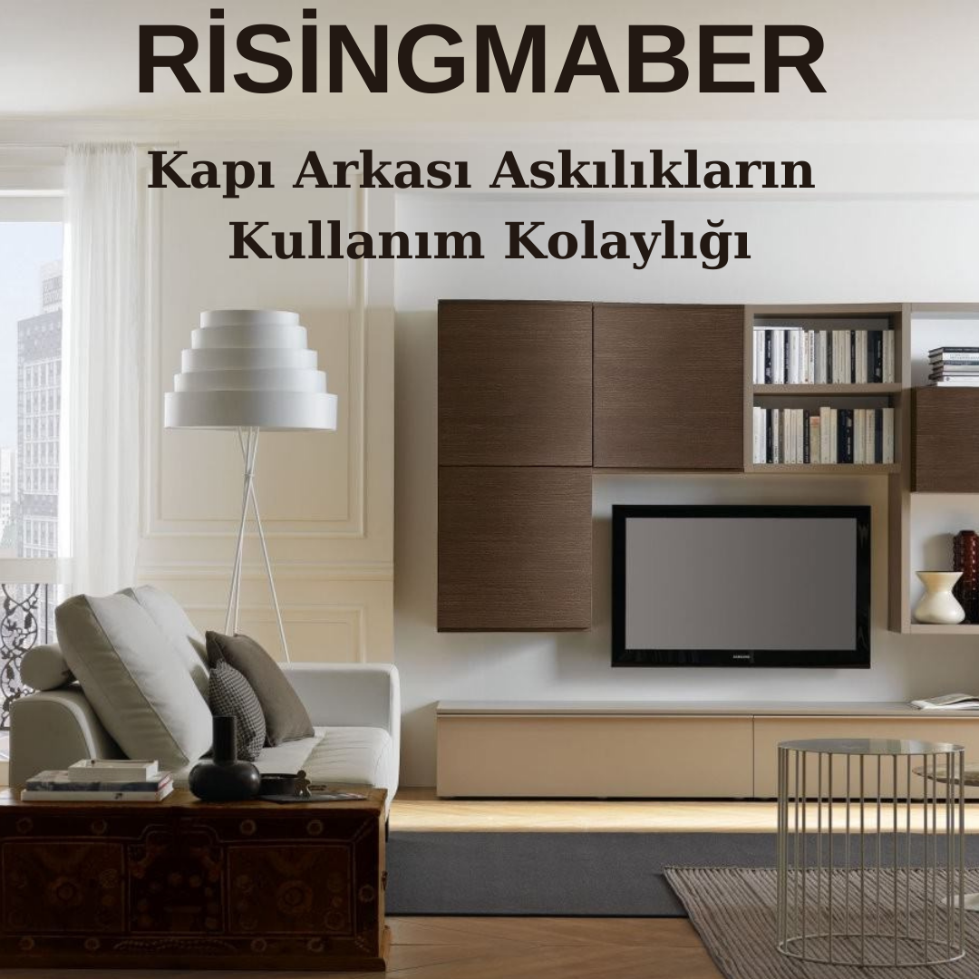 Risingmaber Kapı Arkası Askılıkların Kullanım Kolaylığı