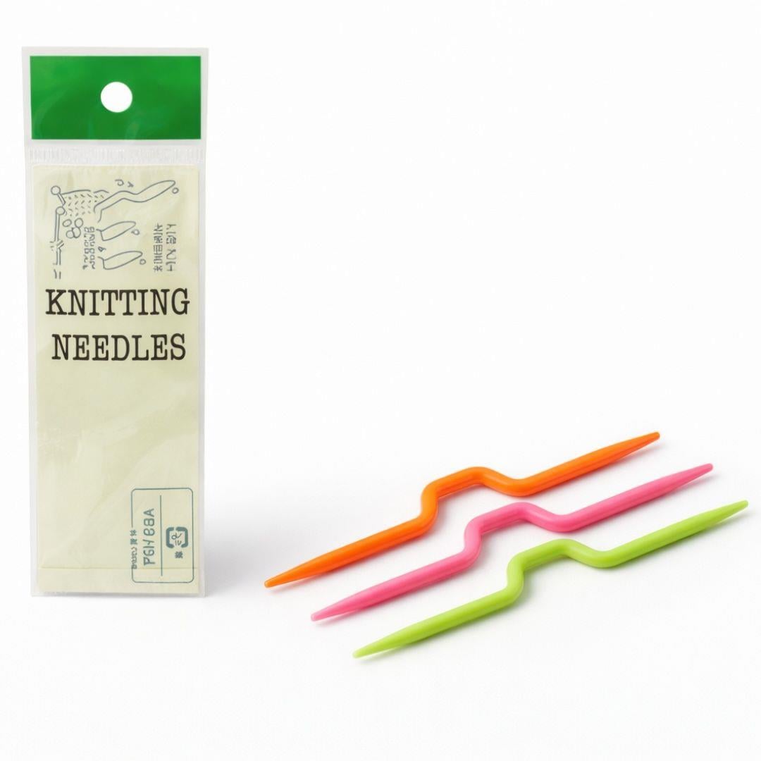 3'lü Örgü Ayırıcı - İlmek Ayırıcı (Cable Needle) Seti – Pratik ve Konforlu Kullanım
