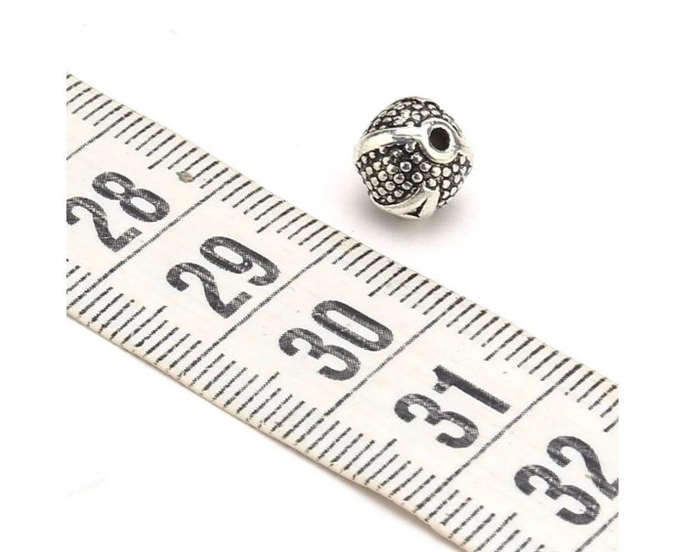 Metal 8 MM Harf Boncuklar 