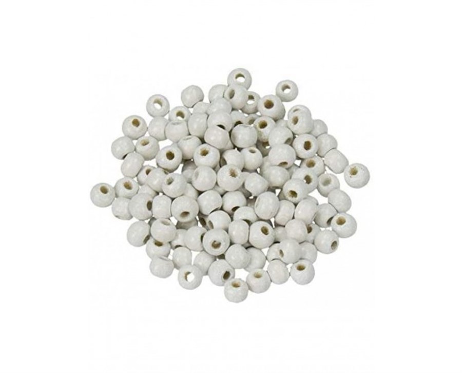 Ahşap Boncuklar 10 MM / 10 GRAM Paket - 08