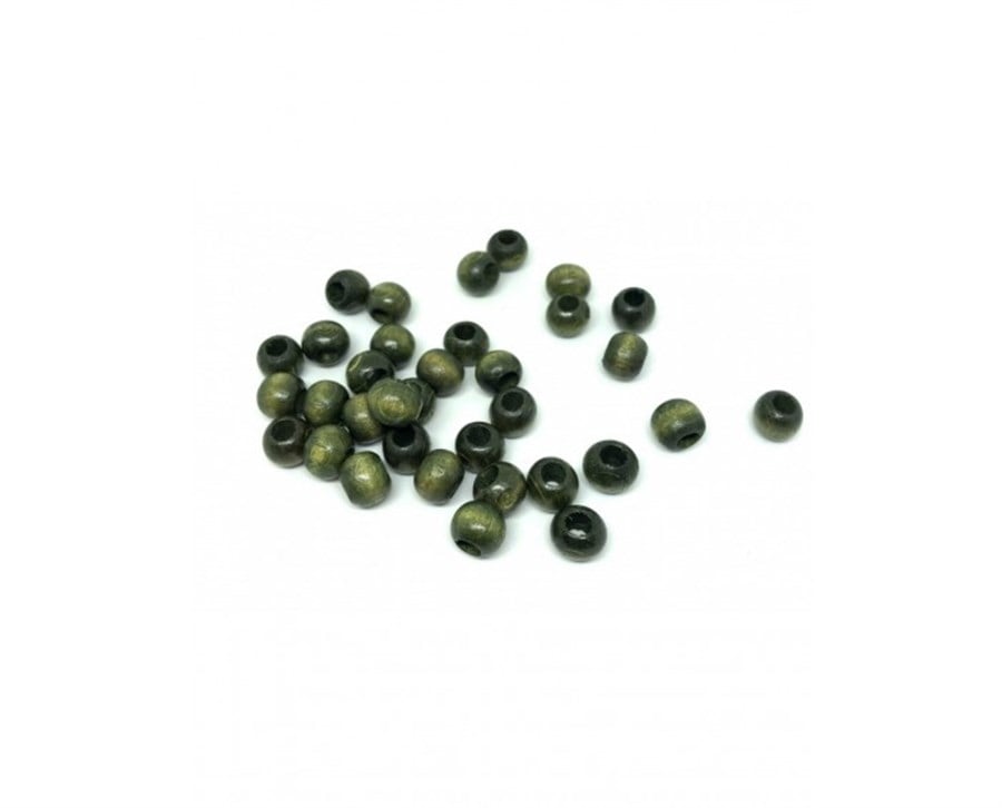 Ahşap Boncuklar 10 MM / 10 GRAM Paket -17