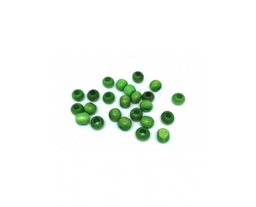 Ahşap Boncuklar 10 MM / 10 GRAM Paket -20