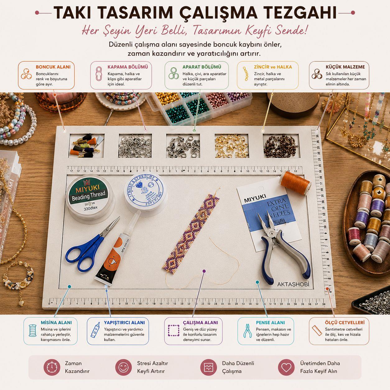 Ahşap, Takı ve Tasarım Çalışma Tezgahı